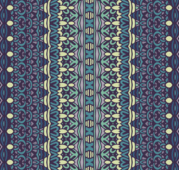 Pattern for tiles and fabric. Abstract geometric vintage seamless pattern ornamental.