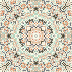 abstract ethnic vintage seamless pattern tribal background