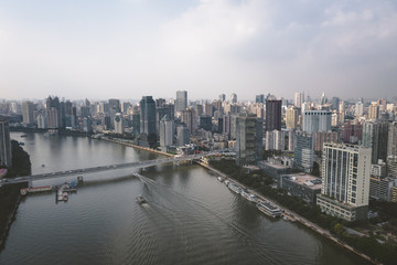 Fototapeta na wymiar cityscape in the guangzhou china