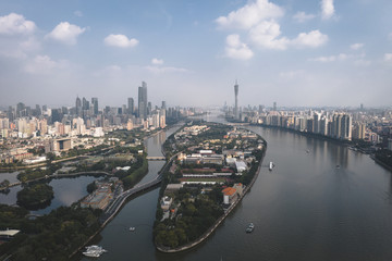 Obraz premium cityscape in the guangzhou china