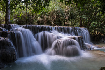 Laos - Luang Prabang - Tat Kuang Si Wasserfälle