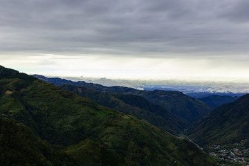 Fototapeta premium Beautiful nature and high mountains