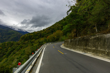 Beautiful nature and high mountains