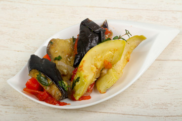 Steamed vegetables