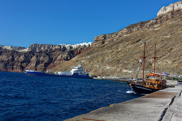 Santorin, Thira, Ile de Santorin, Cyclades, Grèce
