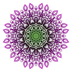 Vector Floral mandala. Vintage decorative elements. Vector illustration