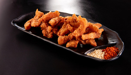 Chinese gourmet snack roast pork