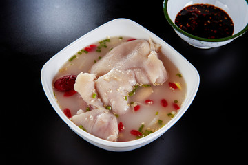 Pork ankle soup