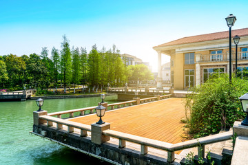 Villa Resort in European Architectural Style