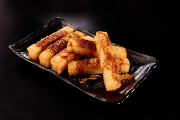 Chinese local cuisine, fried rice cake
