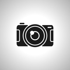 Camera vector icon image