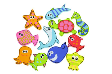 Sea Creatures Toys
