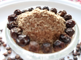 Black Pepper Background