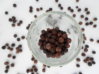 Black Pepper Style Pattern Background