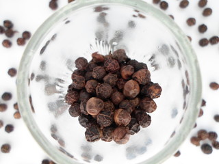 Black Pepper Style Pattern Background