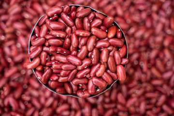 red beans background 