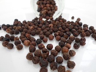 Black Pepper Style Pattern Background