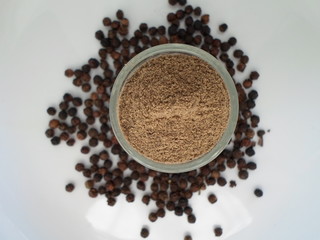 Black Pepper Background