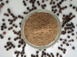 Black Pepper Background
