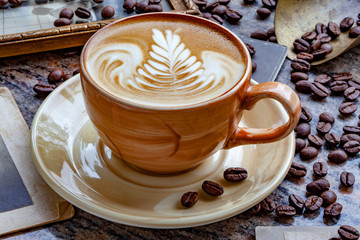 Kaffee Latte Art - 241308900