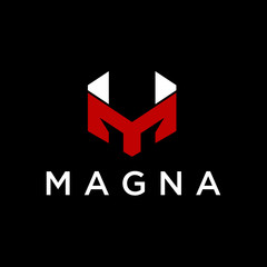 simple and brilliant letter M logo design