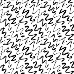 Abstract background with zig zag. Simple geometric texture. Modern monochrome texture.