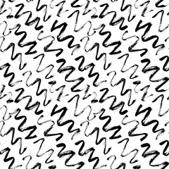 Abstract background with zig zag. Simple geometric texture. Modern monochrome texture.
