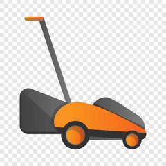 Electric grass cutter icon. Cartoon of electric grass cutter vector icon for web design for web design