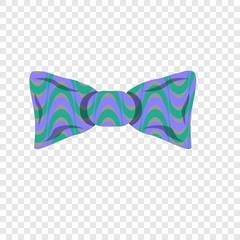 Fashion bow tie icon. Cartoon of fashion bow tie vector icon for web design for web design