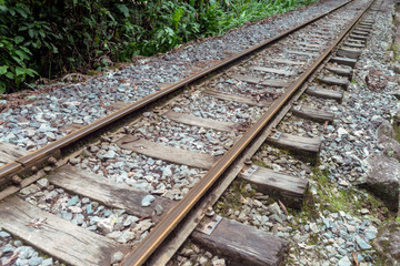 Fototapeta premium old rusty railways