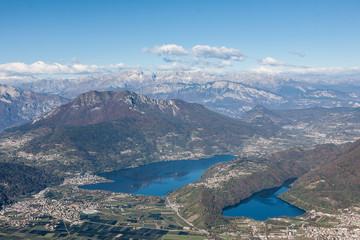 Ausblick vom Gipfel des Pizzo di Levico