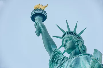 Zelfklevend behang Vrijheidsbeeld Statue of liberty