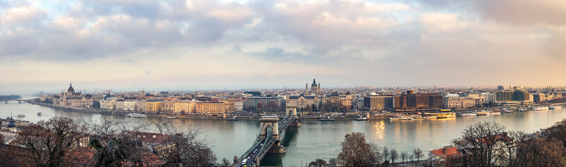 Panorama of Budapest, Hungary