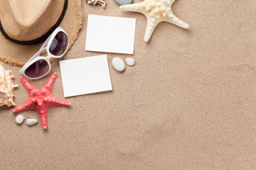 Travel vacation accessories and photo frames