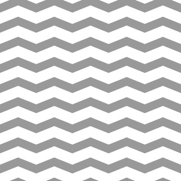 Seamless chevron pattern gray and white. Design for wallpaper, fabric, textile, wrapping. Simple background