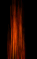 line of fire flame motion blur