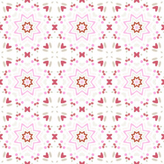 Seamless background pattern with a variety of multicolored lines.