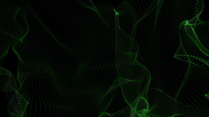 Colorful background of flowing fabric. Smooth and soft.