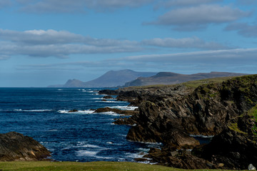Fototapeta na wymiar Achill Island Cliffs
