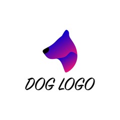 Fototapeta premium Dog animal illustration logo