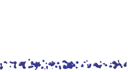 Background with paint. Divorces and drops. Periwinkles.