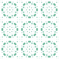 Seamless abstract pattern background with a variety of colored circles.