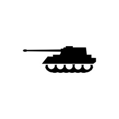  Military tank icon EPS 10 - vector