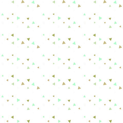 Abstract seamless pattern background with multi-colored varied triangles.