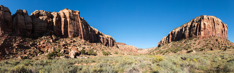 Red Rock Formations Near Canyonlands National Park, Utah.