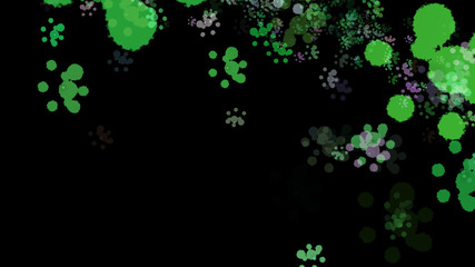 Background with paint. Divorces and drops. Periwinkles.