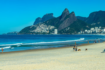 Obraz premium Beautiful cities. Interesting tourist landscapes. Wonderful cities. Wonders of the world. Rio de Janeiro Brazil South America. 