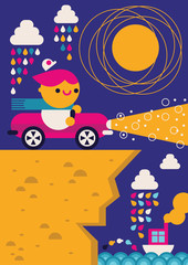 Driving Your Car Over a Cliff