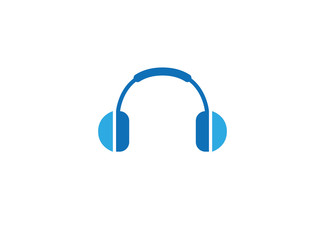 Headphone logo vector image a Headset logo Design
