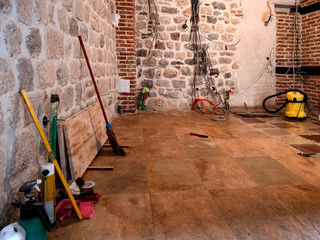 Home addition in old room